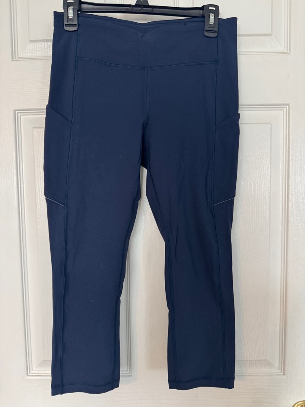 lululemon athletica Navy Ankle Crop Leggings